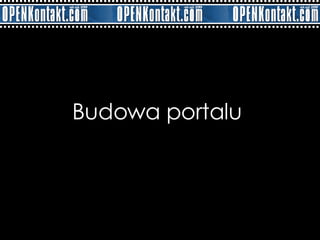 Budowa portalu  