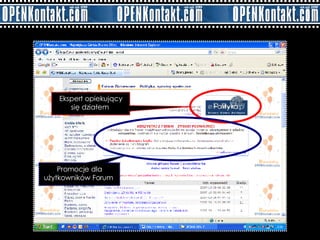 Ekspert opiekujący się działem  Promocje dla użytkowników Forum  