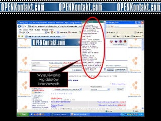 Wyszukiwarka wg działów branżowych 