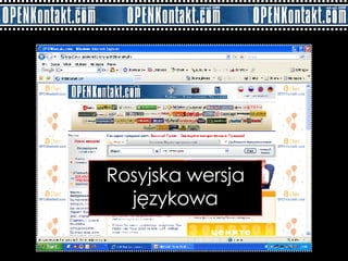 Rosyjska wersja językowa 