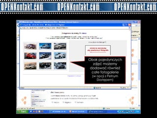 Obok pojedynczych zdjęć możemy dodawać również całe fotogalerie (w opcji z Pełnym Dostępem)‏ 