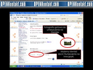 Fotografia gotowa do umieszczenia na Giełdzie Możemy również zlecić tłumaczenia na inne języki. 
