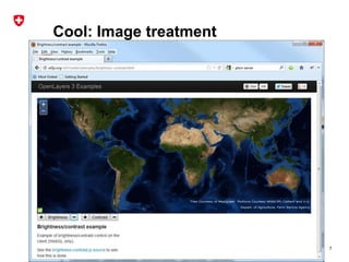 Bundesamt für Landestopografie swisstopo
Cool: Image treatment
7
 