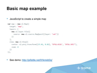 OpenLayer's basics | PPTX