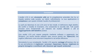 Introduzione all'Analisi del Ciclo di Vita (Life Cycle Assessment - LCA ...