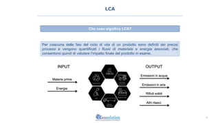 Introduzione all'Analisi del Ciclo di Vita (Life Cycle Assessment - LCA ...