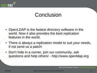 OpenLDAP Replication Strategies | PPT