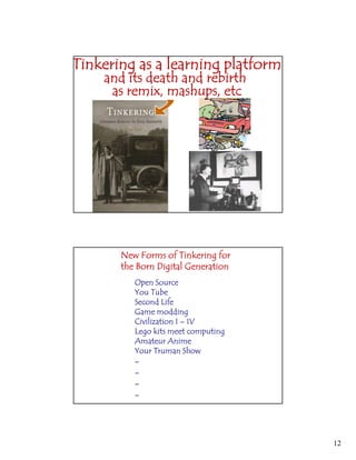 Open Learning Broadly Construed