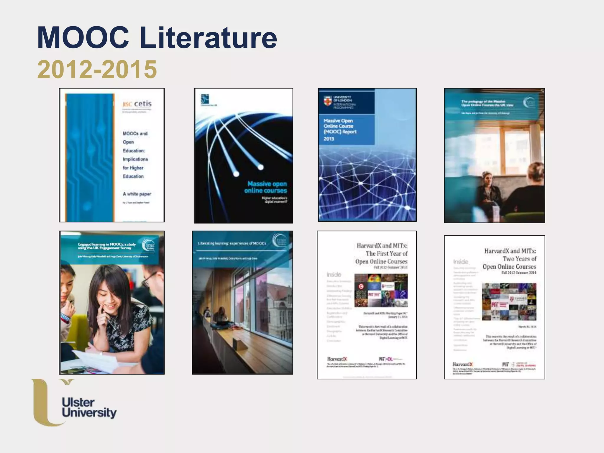 MOOC Literature
2012-2015
 