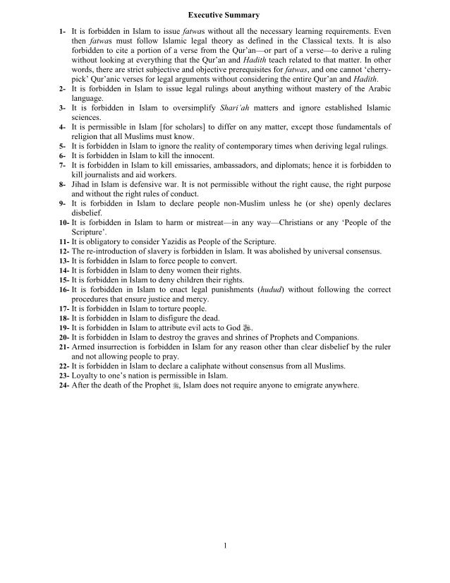 Open Letter To Albaghdadi Open Letter To Albaghdadi
