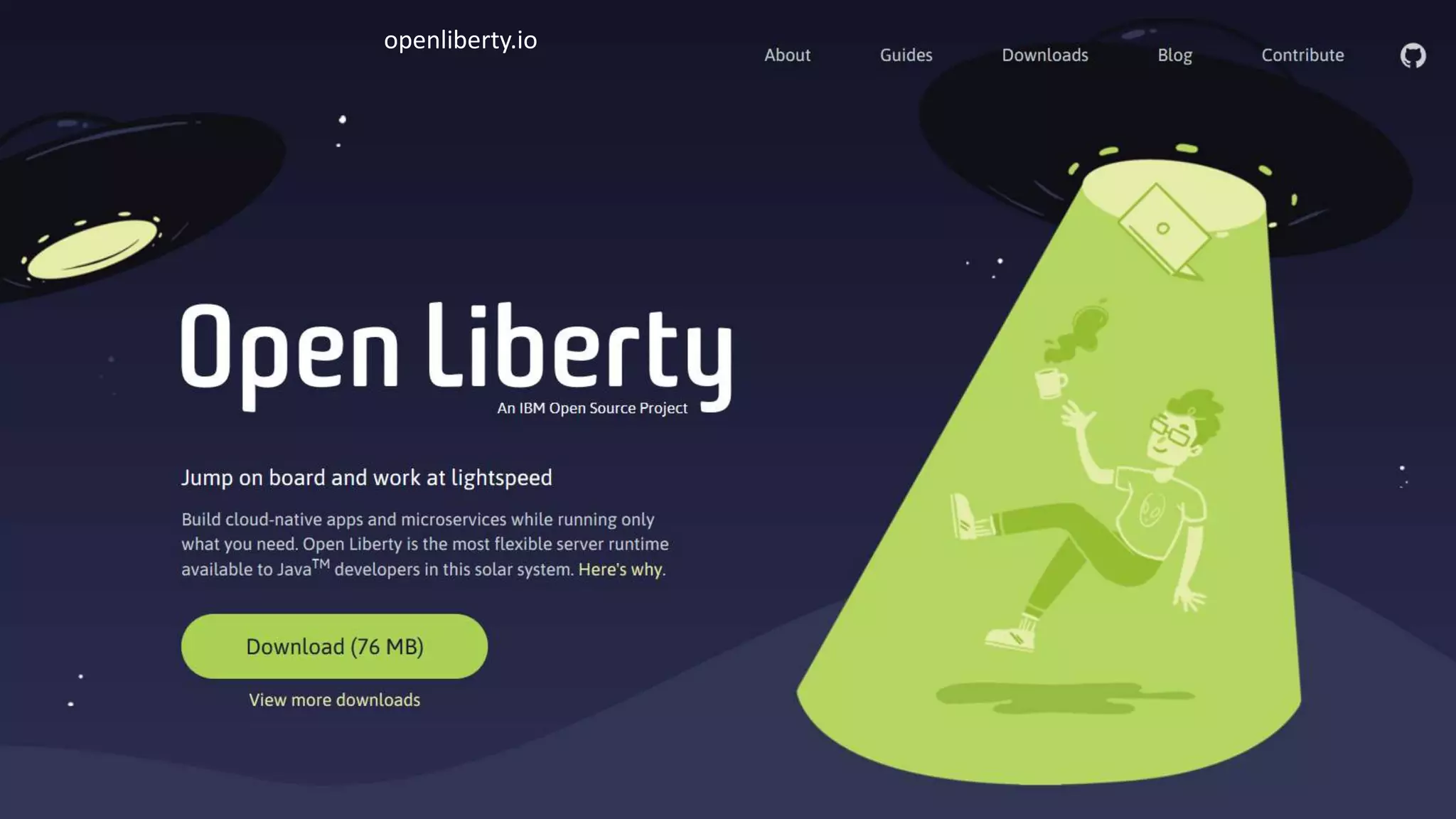 9
openliberty.io
 
