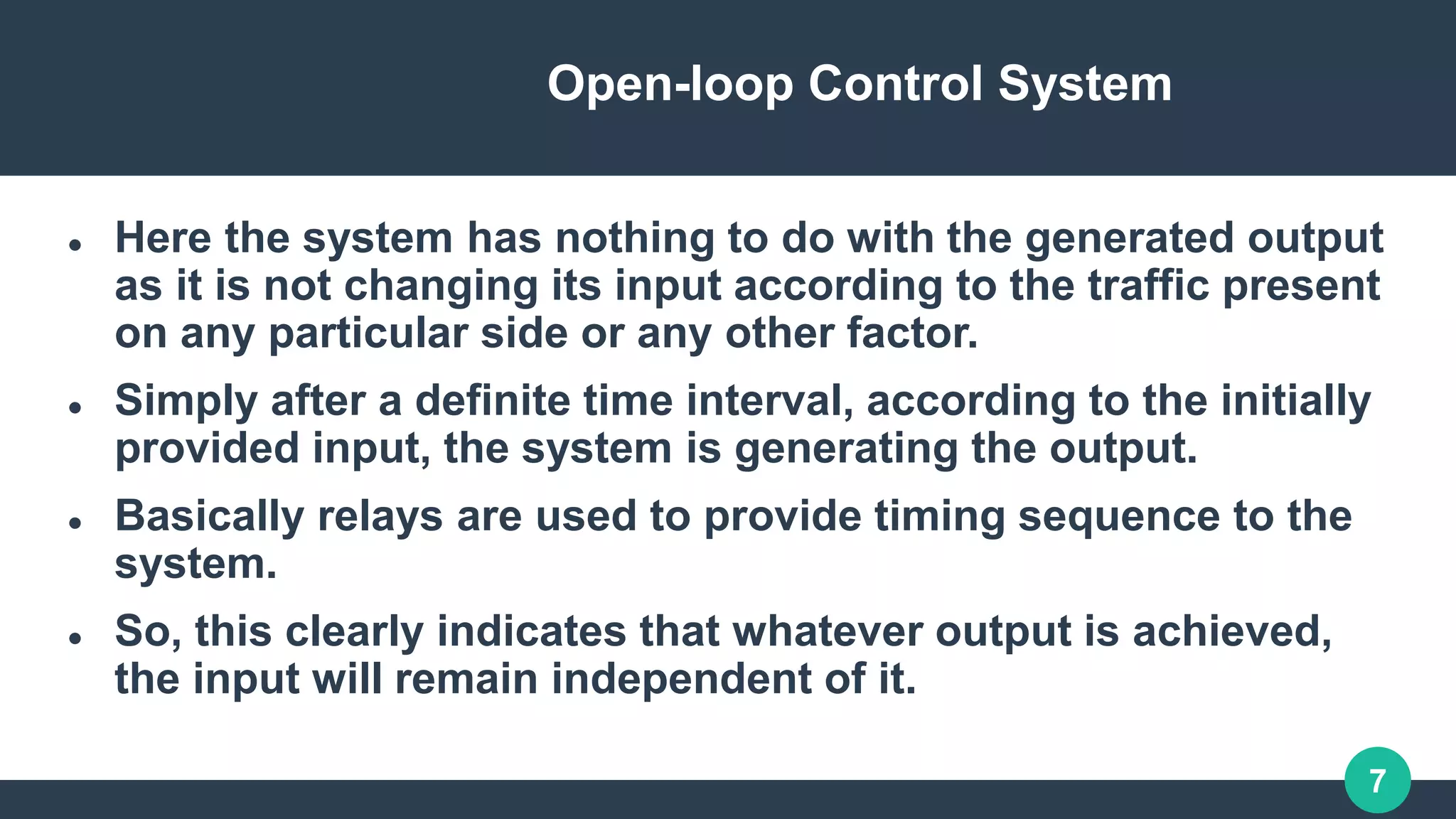 open loop system Control system (Sindhumathy).pptx | Home Appliances ...