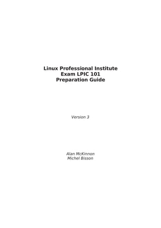  Open lpi 101 preparation guide v3