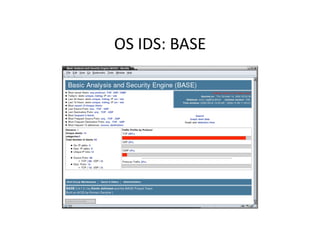 OS IDS: BASE 
 