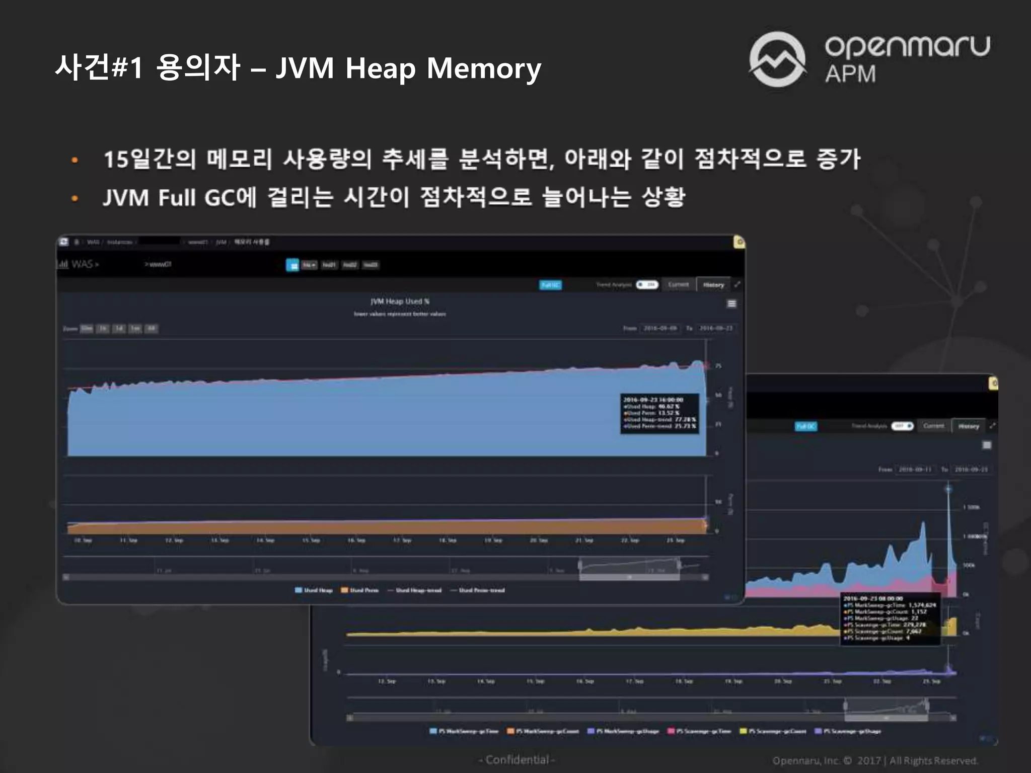 사건#1 용의자 – JVM Heap Memory
 