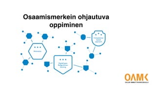 Osaamismerkein ohjautuva
oppiminen
 