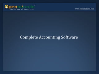 Complete Accounting Software

 
