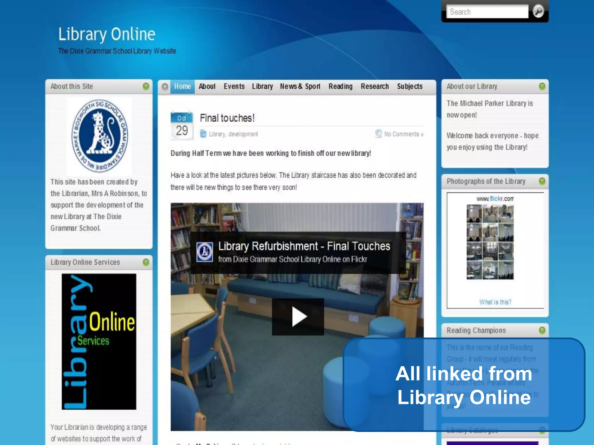 52All linked fromLibrary Online