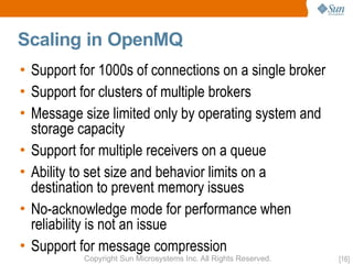 OpenMQ Aquarium Paris