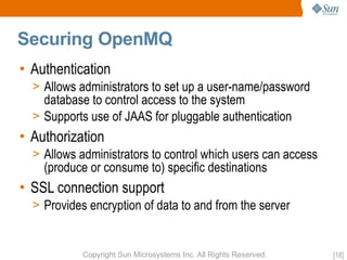 OpenMQ Aquarium Paris