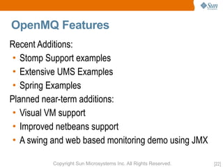 OpenMQ Aquarium Paris