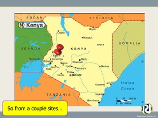 So from a couple sites… 