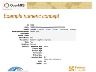 Example numeric concept
 