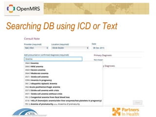 Searching DB using ICD or Text
 