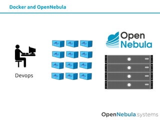 Docker and OpenNebula
Devops
 