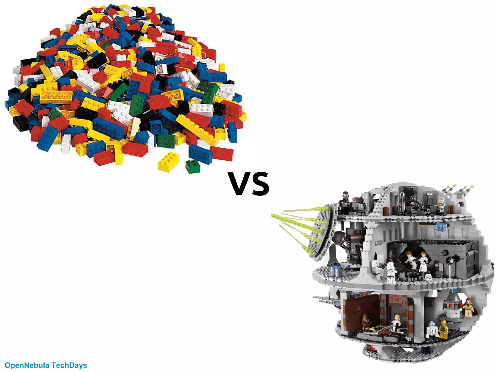 OpenNebula TechDays
VS
 