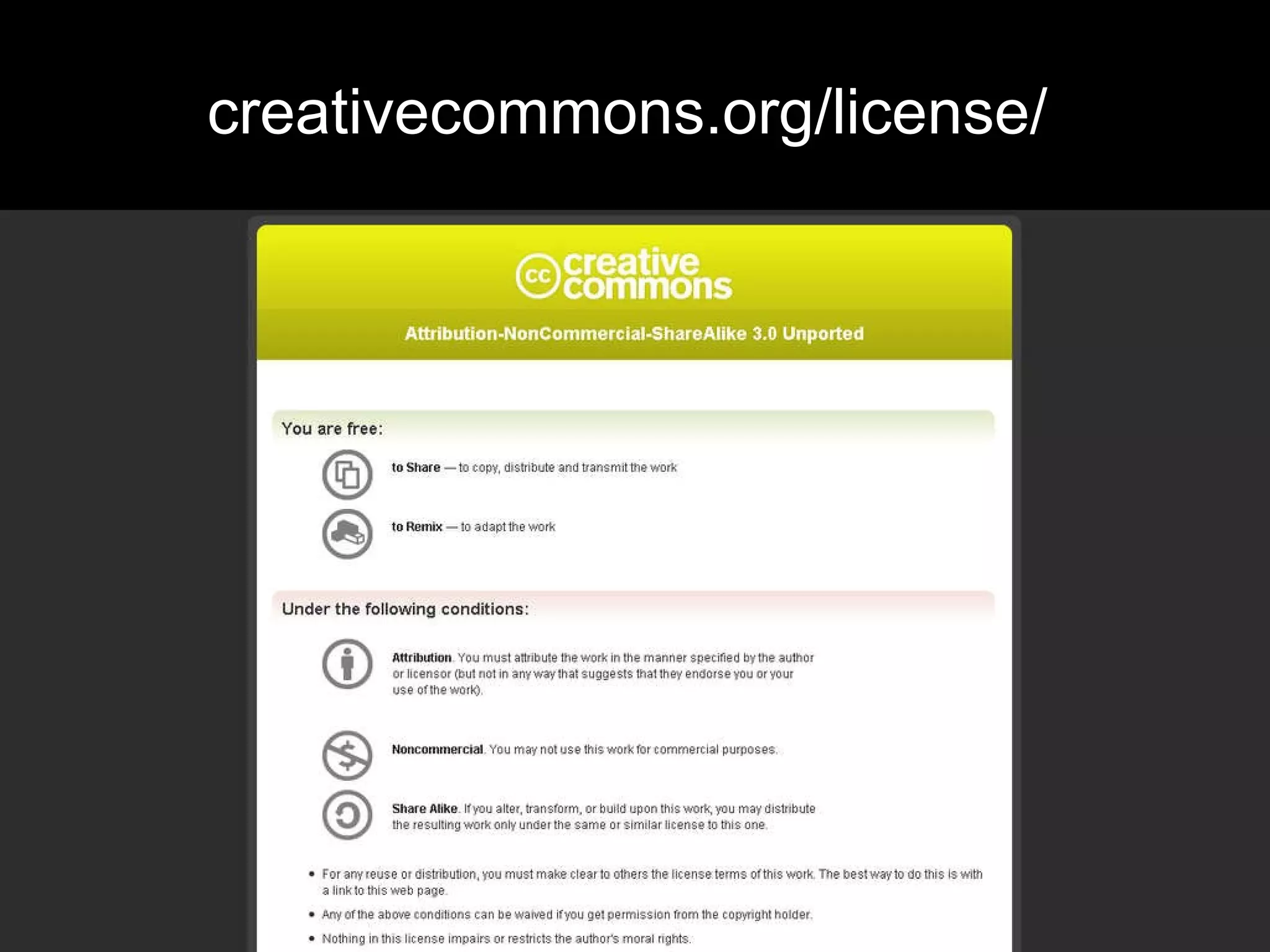 creativecommons.org/license/ 