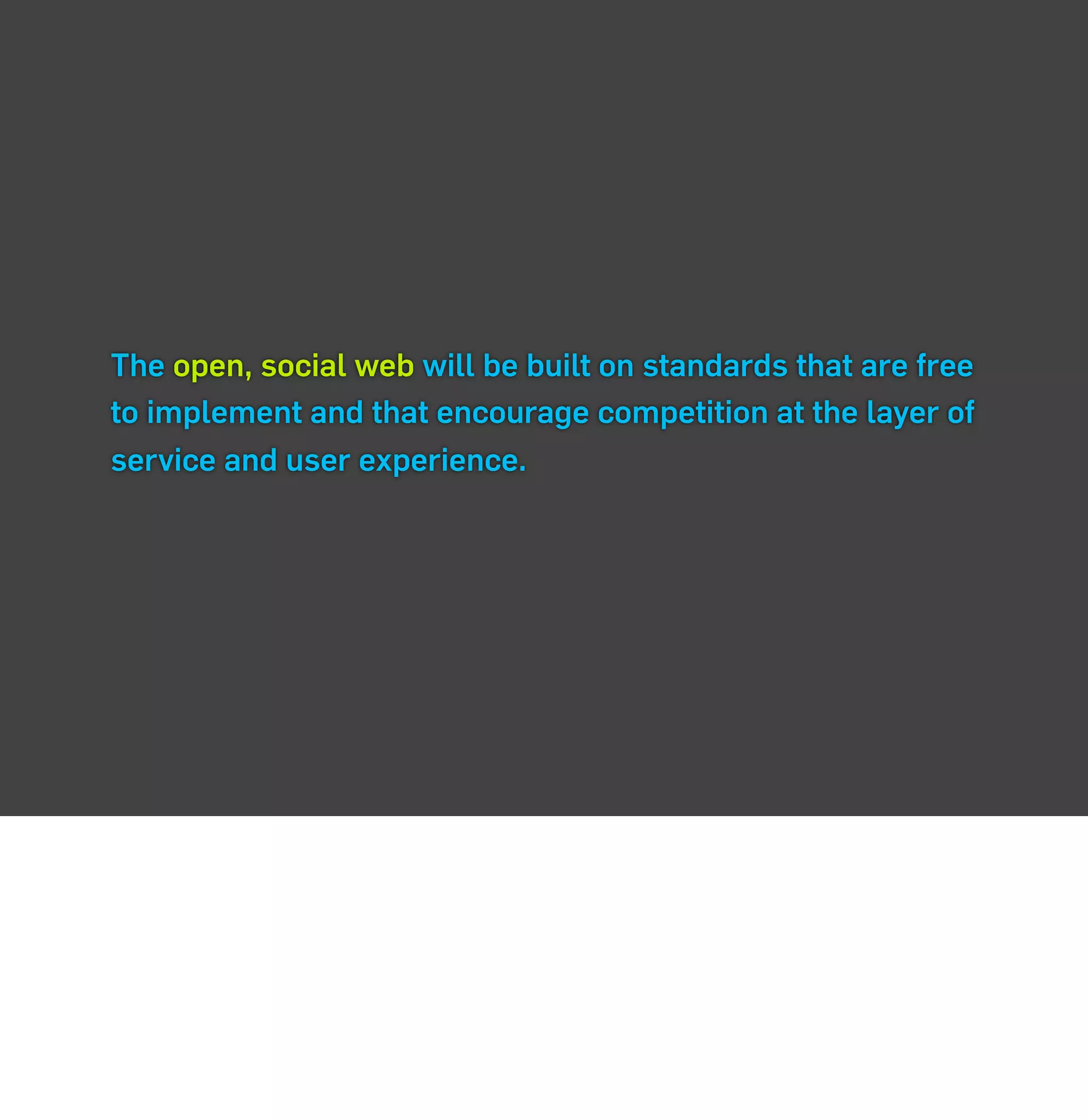 Openness In The Era Of Social Web