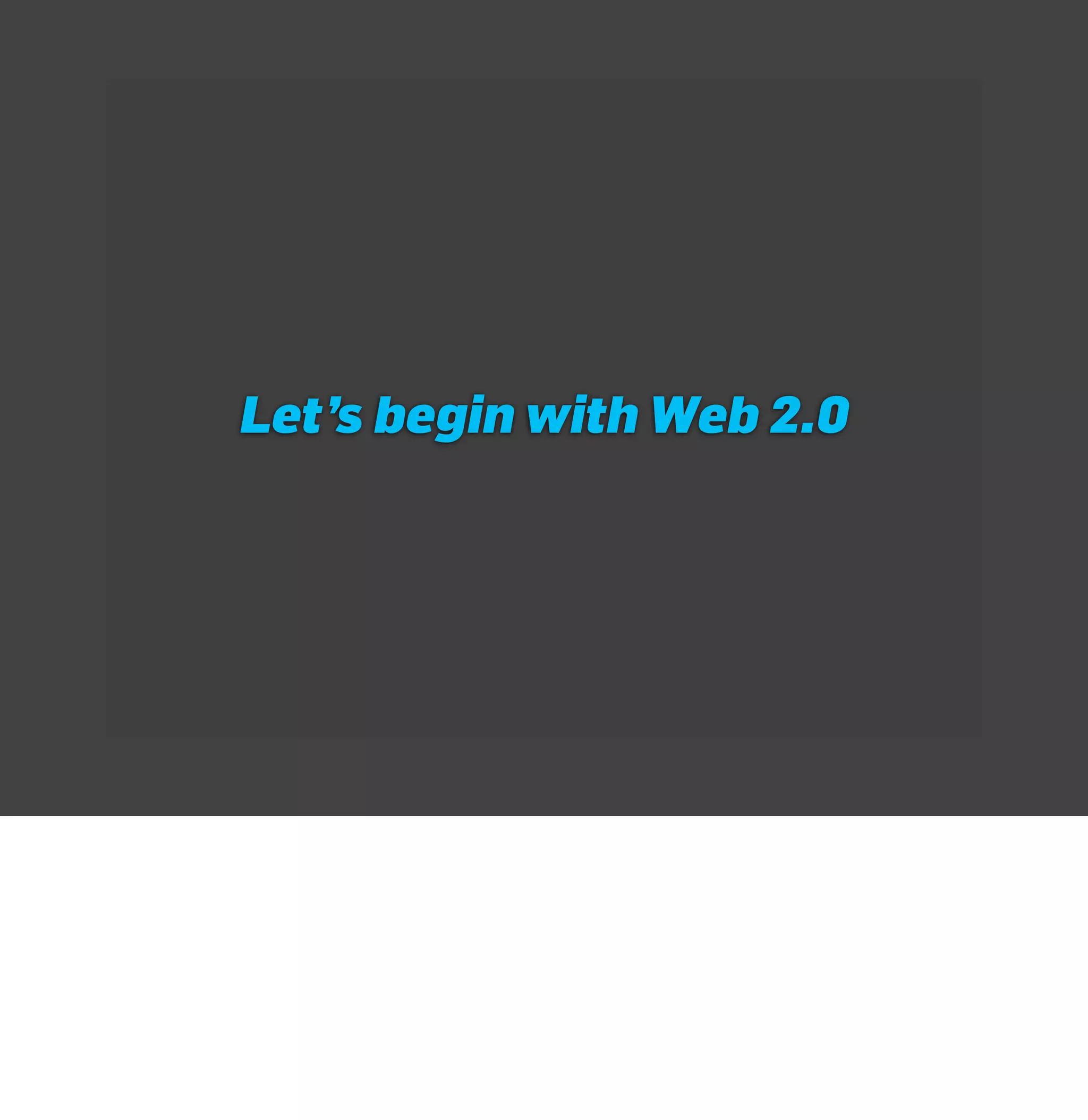 Openness In The Era Of Social Web