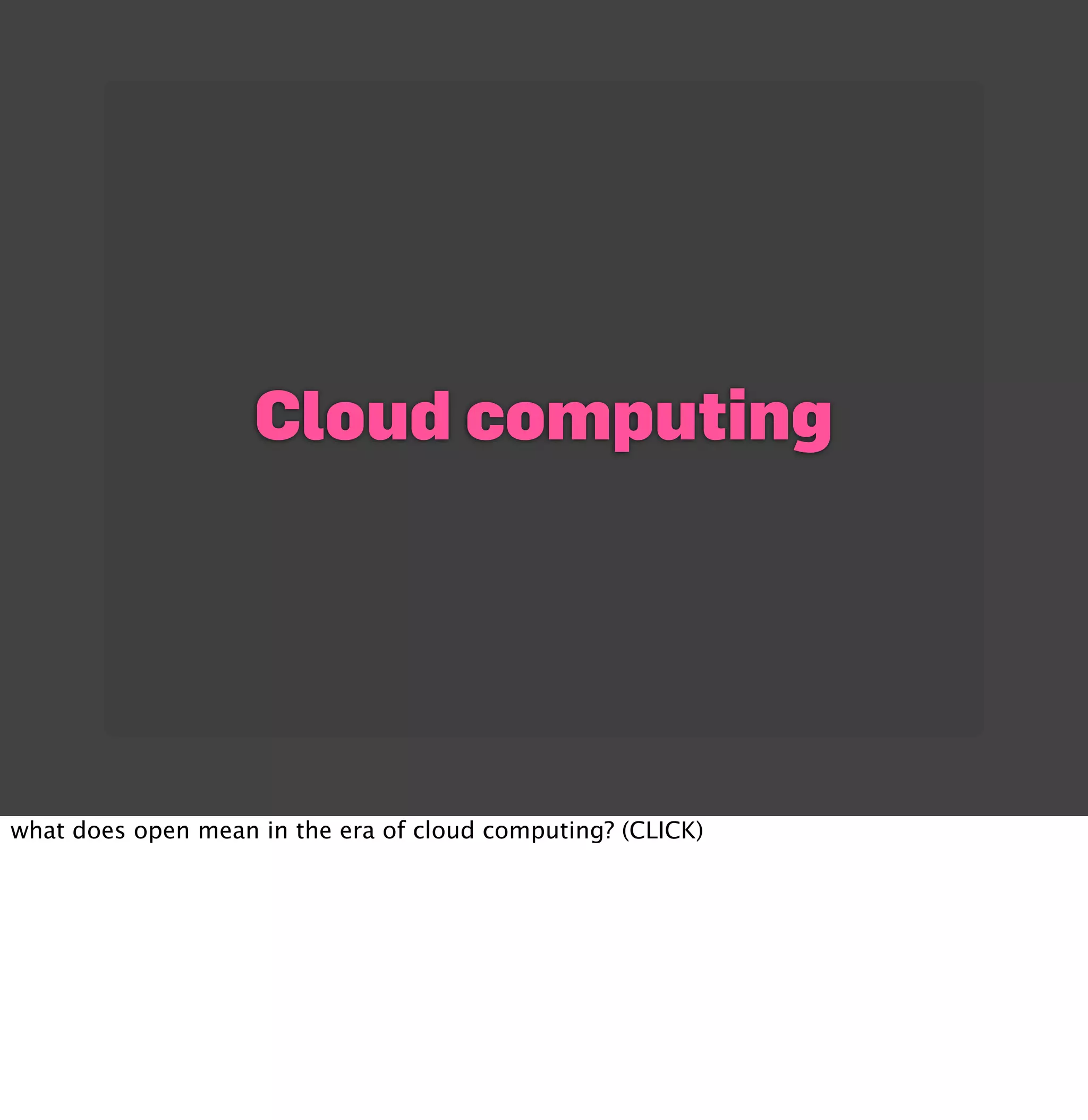 Openness In The Era Of Social Web