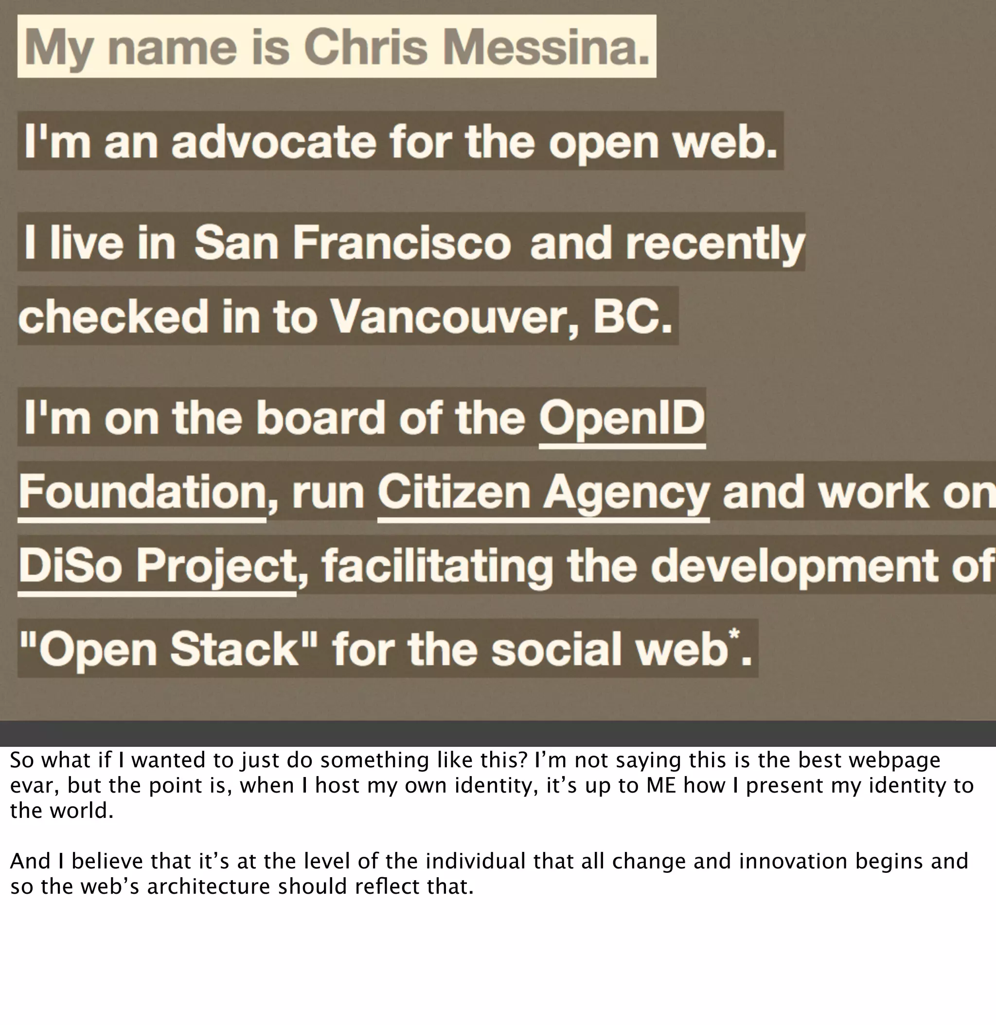 Openness In The Era Of Social Web