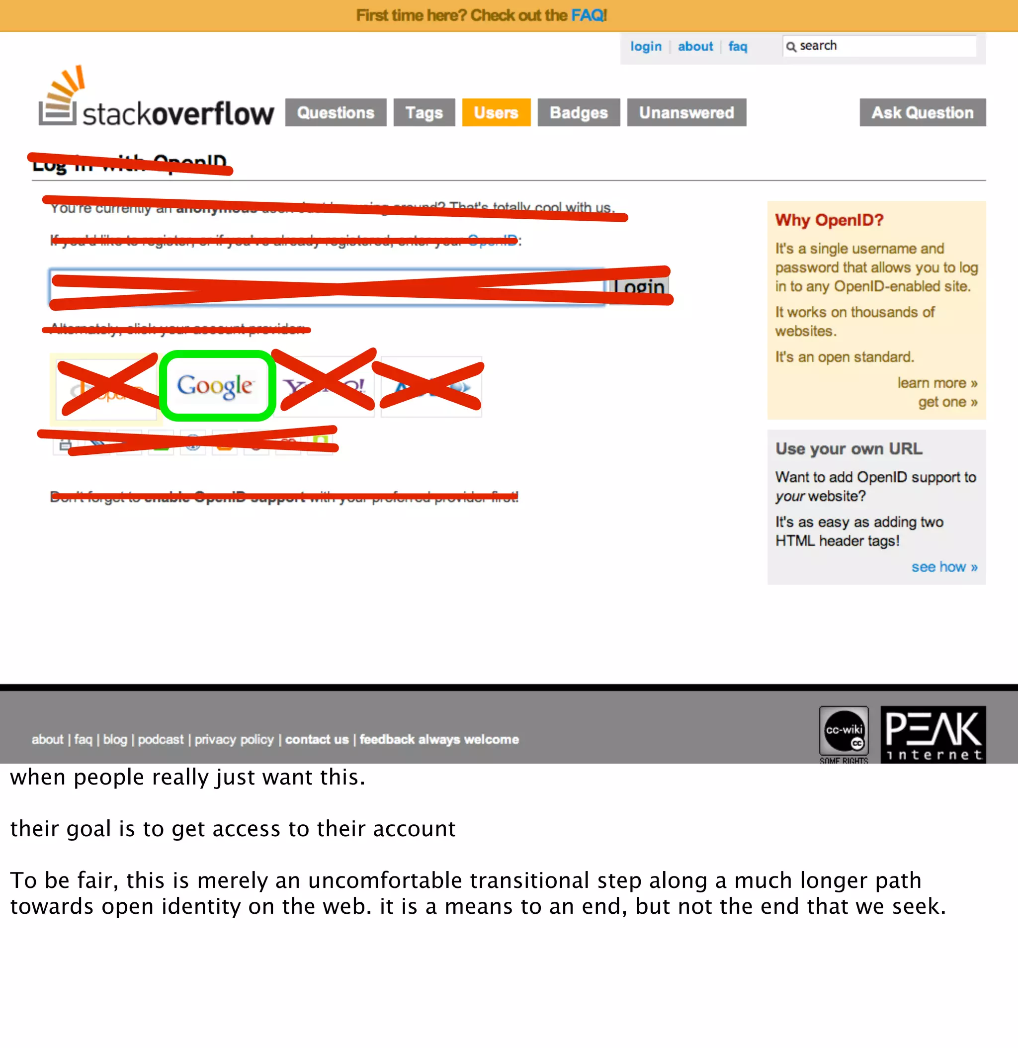 Openness In The Era Of Social Web