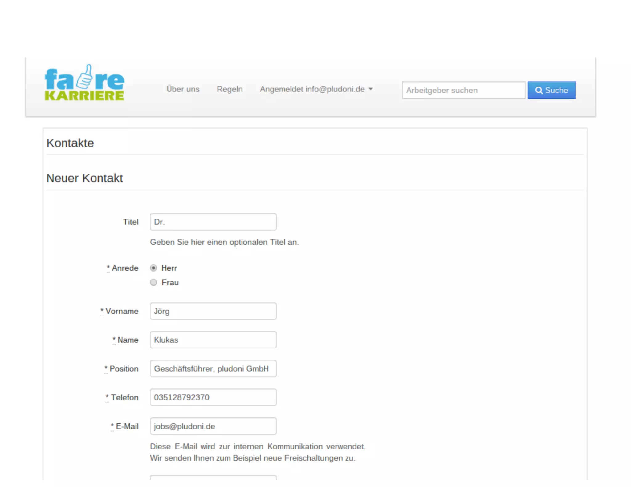 29. OpenNetwork Event, Initiative "Faire-Karriere"