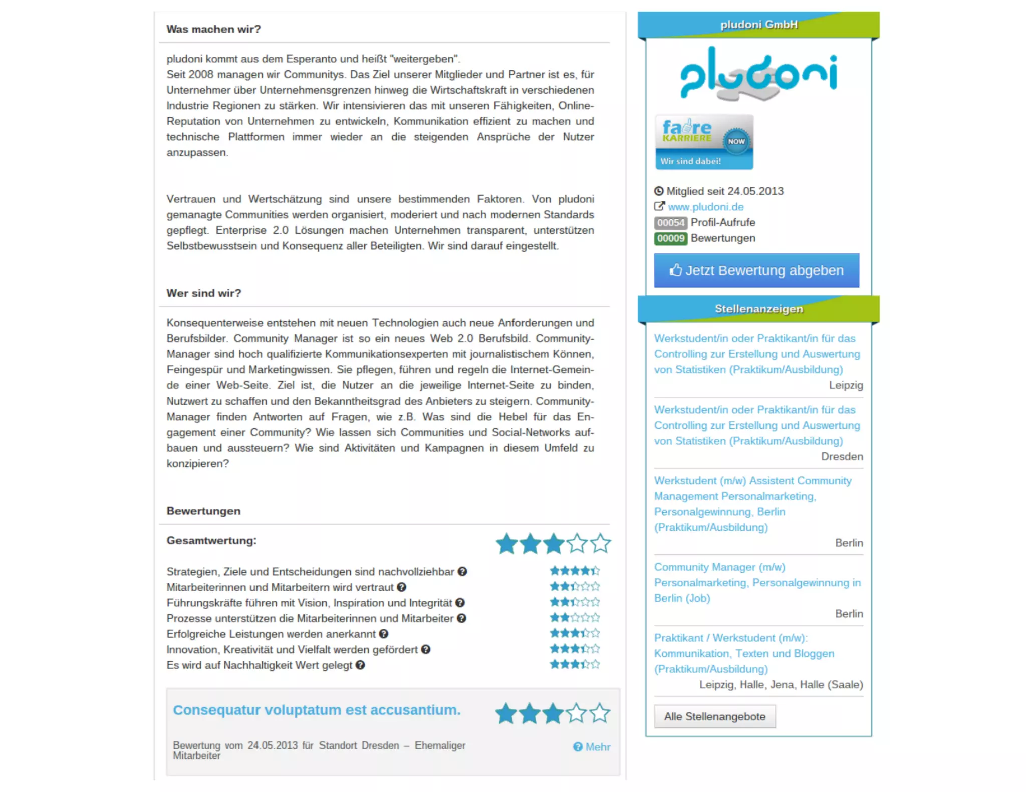 29. OpenNetwork Event, Initiative "Faire-Karriere"