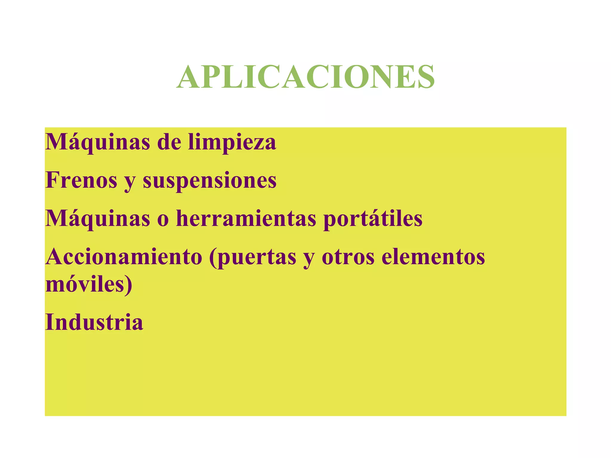 Uso en ambientes húmedos 