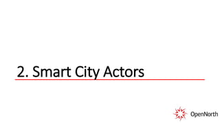 2. Smart City Actors
 