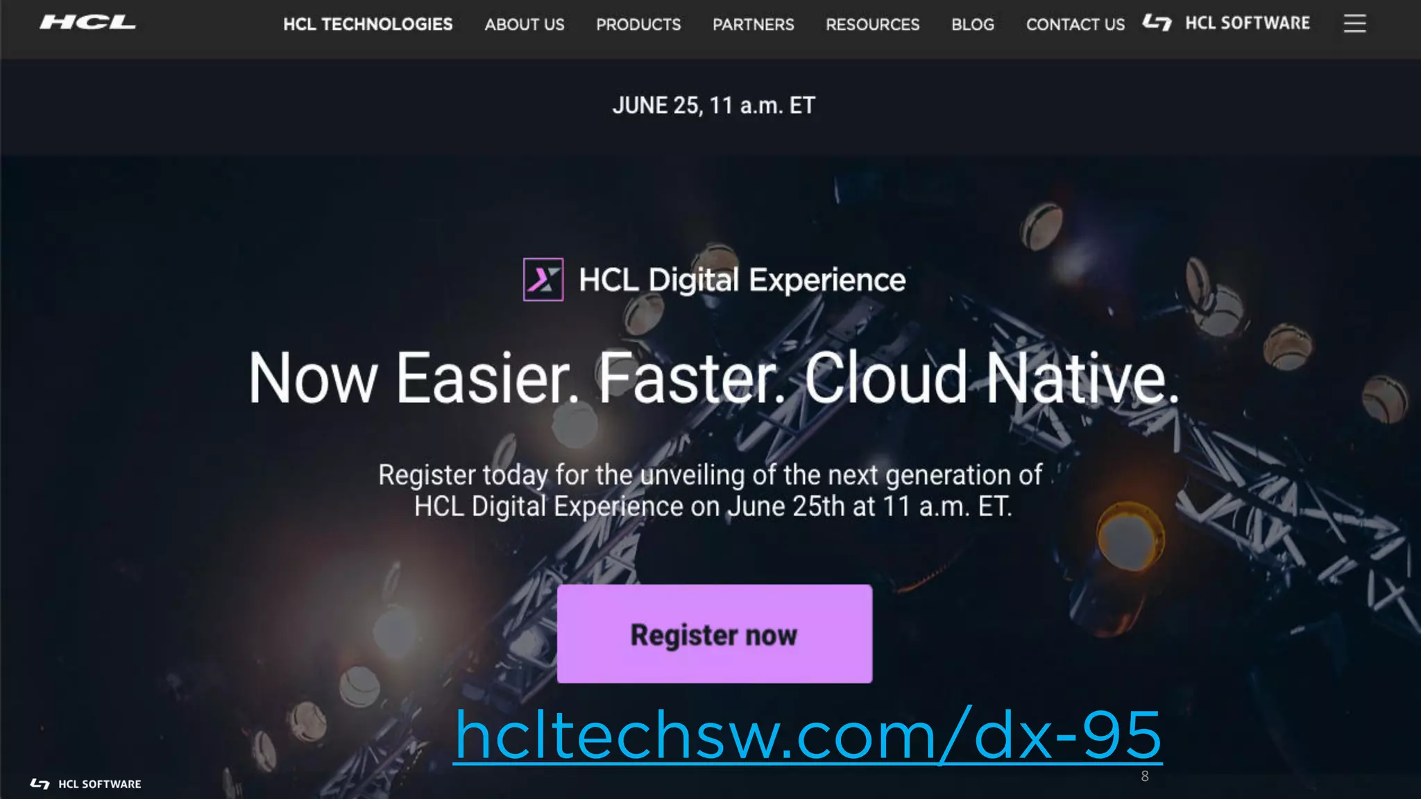 Copyright © 2019 HCL Technologies Limited | www.hcltechsw.com 8
hcltechsw.com/dx-95
 