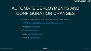 February OpenNTF Webinar: Introduction to Ansible for Newbies Slide 17