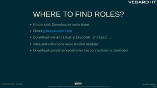 February OpenNTF Webinar: Introduction to Ansible for Newbies Slide 62
