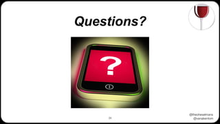 @theoheselmans
@vanakentom
Questions?
34
 