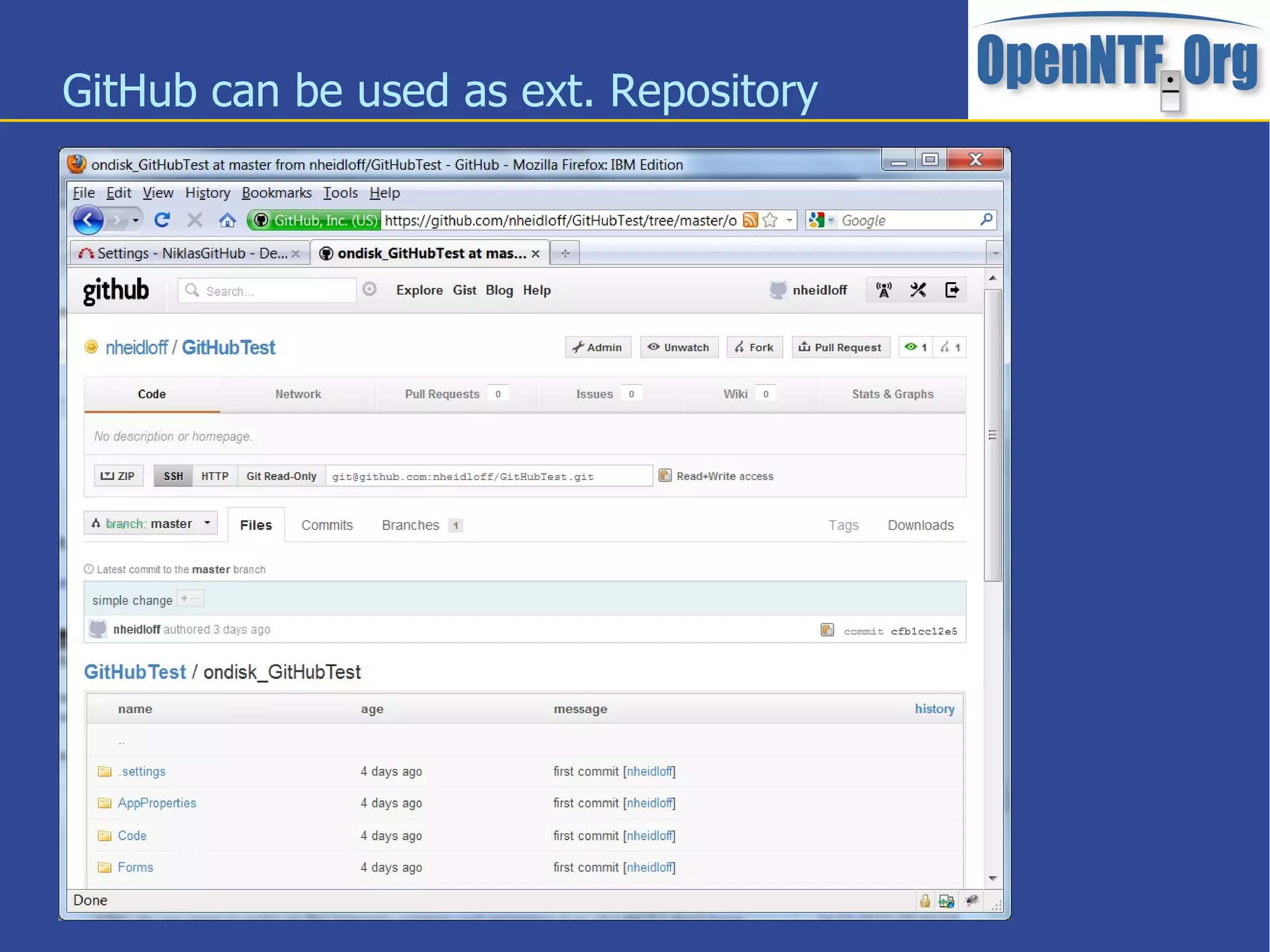 Deploy Redmine plugin to integrate GitHub in Redmine 