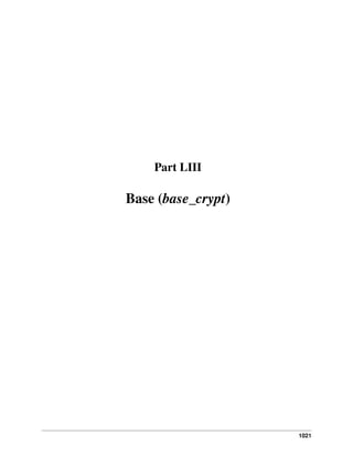 Part LIII

Base (base_crypt)

1021

 