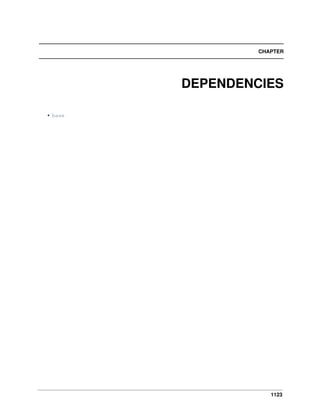 CHAPTER

DEPENDENCIES
• base

1123

 