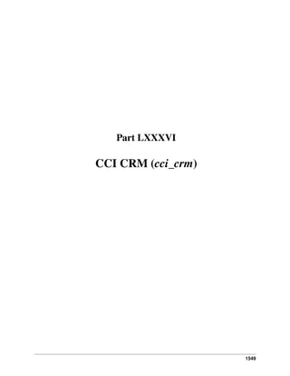 Part LXXXVI

CCI CRM (cci_crm)

1549

 