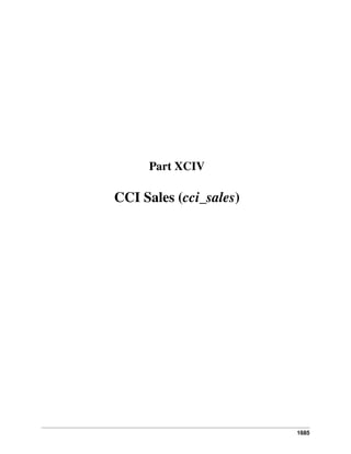 Part XCIV

CCI Sales (cci_sales)

1685

 