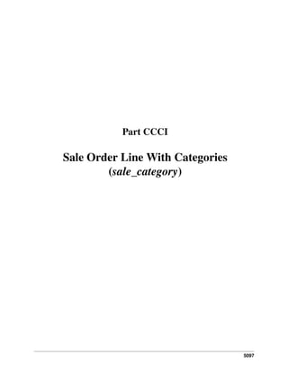 Part CCCI

Sale Order Line With Categories
(sale_category)

5097

 
